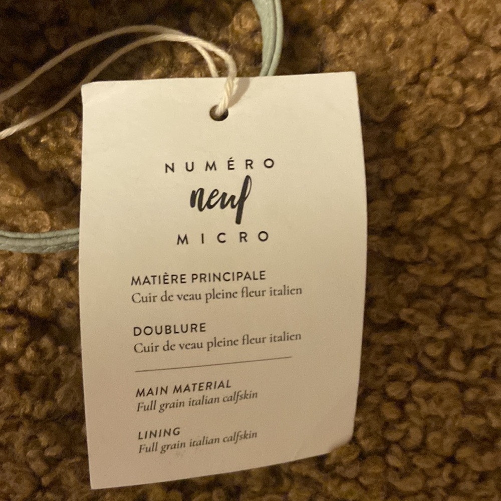 Polène Numéro Neuf MICRO Bag in Light Sage Green - Picture 10 of 16